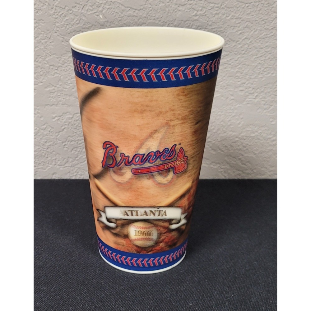 Capitol Cups MLB Lenticular Holographic Atlanta Braves Plastic Souvenir Cup
